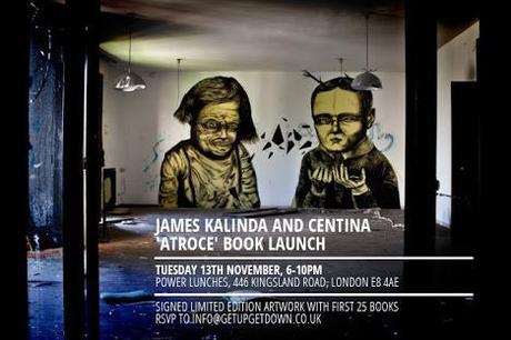 James Kalinda and Centina London Book Launch