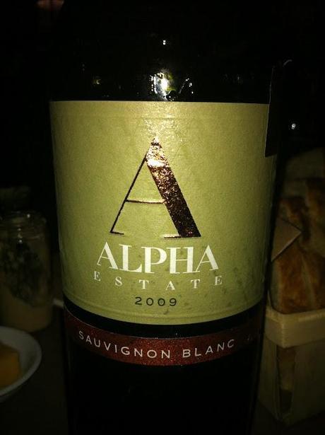 Wine Review: Alpha Estates 2009 Sauvignon Blanc