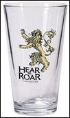 Game of Thrones Pint Glass: Lannister Sigil