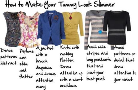 HOw to Make your Tummy Look Slimmer