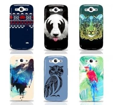 The different designs of the Galaxy S3 cases from collection Create & Case