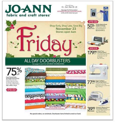 Black Friday deals at Jo-Ann! A sneak peek...