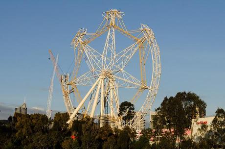 southern star observation wheel under reconstruction