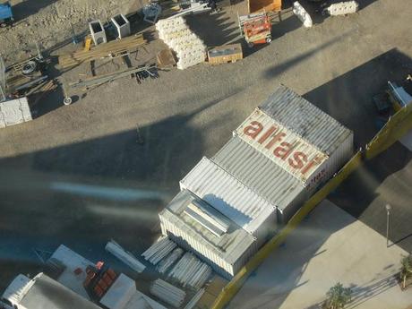 shipping containers near southern star observation wheel