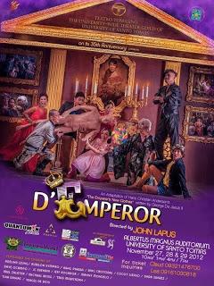 John Lapuz directs D'Emperor for Teatro Tomasino