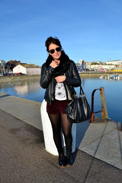 Oxblood Hotpants Oxblood Hotpants