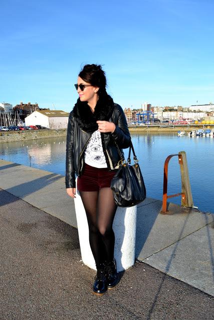 Oxblood Hotpants Oxblood Hotpants