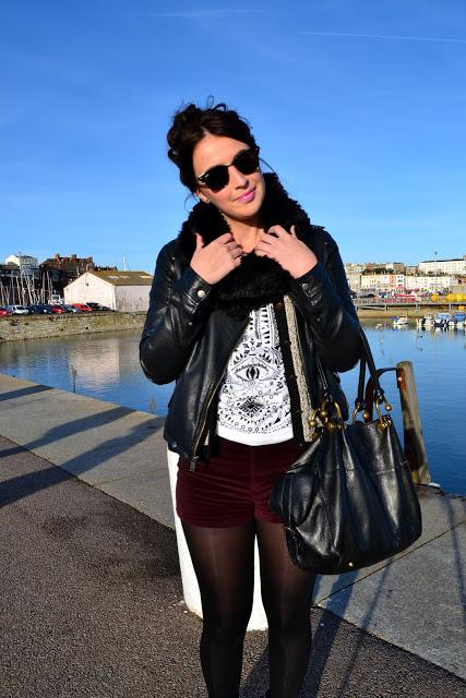 Oxblood Hotpants Oxblood Hotpants