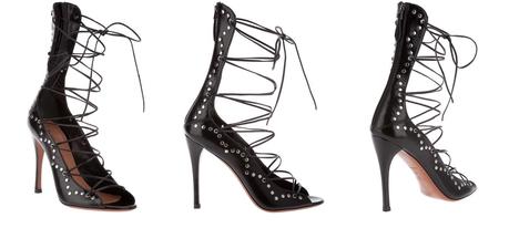 The object of my affection - Alaïa lace-up sandals