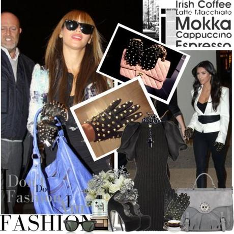 DIY: Spiked Leather gloves DIY: Spiked Leather gloves