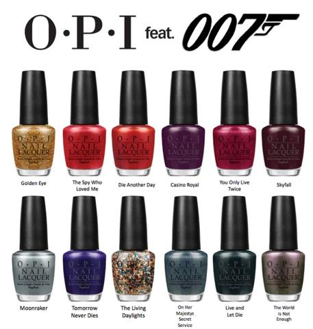 OPI Skyfall Collection ♥ 007 Fever OPI Skyfall Collection ♥ 007 Fever