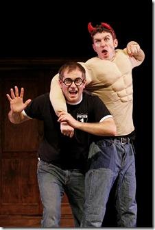 Daniel Clarkson and Jefferson Turner star in Broadway in Chicago's Review: Potted Potter (Broadway Playhouse)
