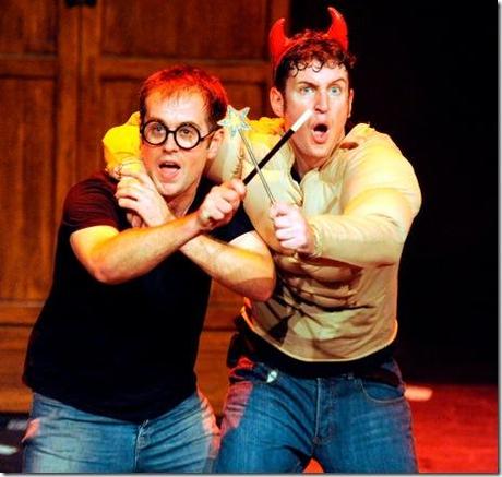 Daniel Clarkson and Jefferson Turner star in Broadway in Chicago's Review: Potted Potter (Broadway Playhouse)