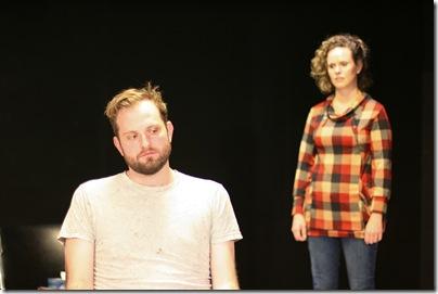 Joe Wiens (Drew) and Cyd Blakewell (Devin) star in Pavement Group's Review: breaks & bikes (Pavement Group)