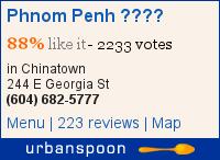 Phnom Penh 金邊小館 on Urbanspoon