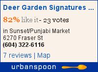 Deer Garden Signatures 鹿園魚湯米線 on Urbanspoon