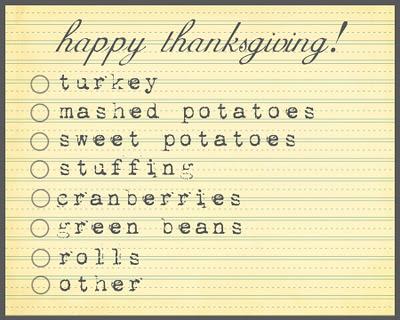 last year's Thanksgiving gotta-have printables...
