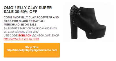 Elly Clay BLACK FRIDAY SALE! GET 30% - 50% OFF