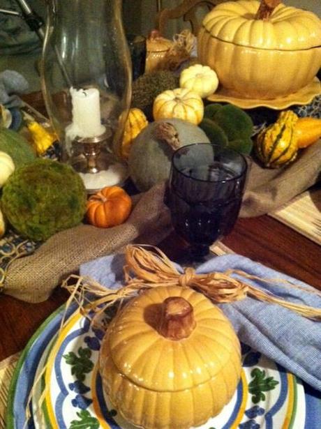 YES Spaces Coastal Thanksgiving tablesetting 22 Days of Gratitude: Our Thanksgiving Table
