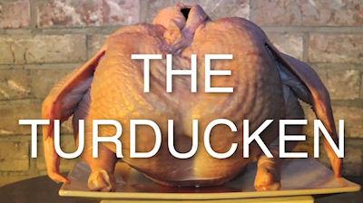 How to Make A Turducken And Watch A Comedian Roast A Turkey