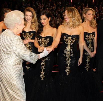 Fashion from the Royal Variety Performance 2012
