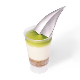 9923985 Leaf: A Sensual Spoon for Eating Desserts