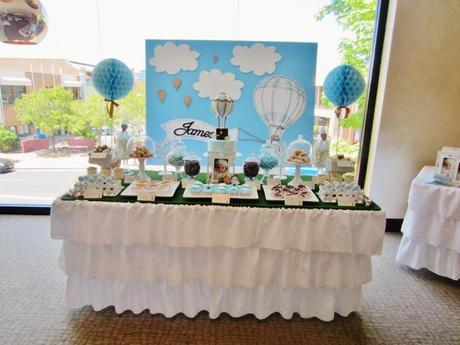 Hot Air Balloon Christening Styled by Cakes by Joanne Charmand Hot Air Balloon Christening Styled by Cakes by Joanne Charmand