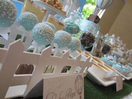 Hot Air Balloon Christening Styled by Cakes by Joanne Charmand Hot Air Balloon Christening Styled by Cakes by Joanne Charmand