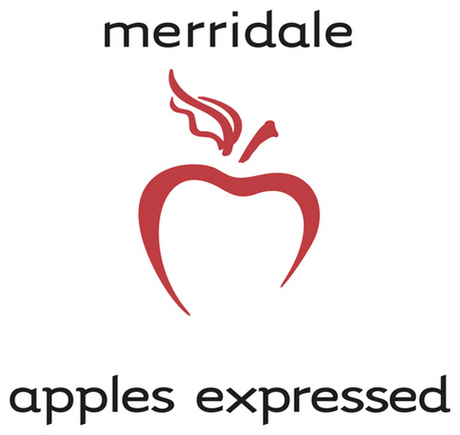 There's a heart at the heart of the Merridale Estate Cidery logo