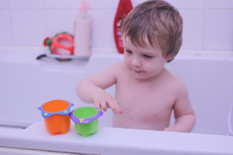 Nuby Splish Splash Stacking Cups.