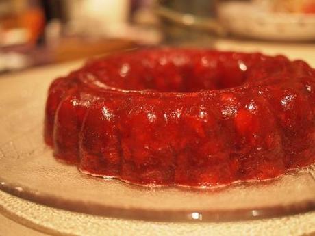 Grandma Bebe’s Grand Marnier Cranberry Mold