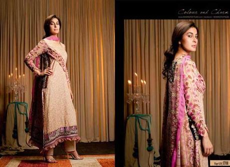 Khaddar Winter Collection 2012 for Women by Shariq Textiles a Sole & Elysian Collection for Winter