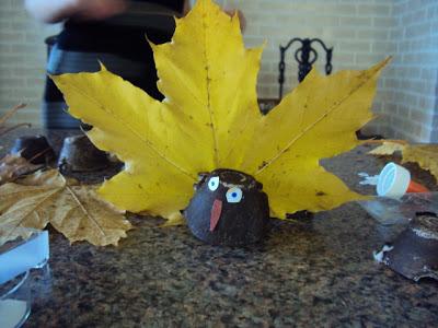 Isabelle-Simple Thanksgiving Turkey Craft
