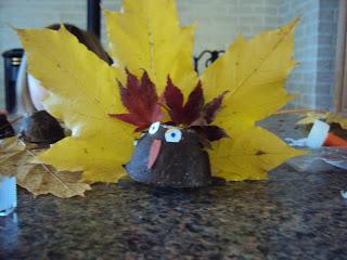 Isabelle-Simple Thanksgiving Turkey Craft