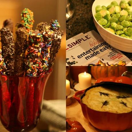 Thanksgiving-NookAndSea-Blog-Feast-Holiday-Food-Menu-Brussel-Sprouts-Mashed-Potatoes-Chocolate-Covered-Pretzels-Candy-Appetizer-Dish-Candles-Real-Simple-Recipe thanksgiving recap