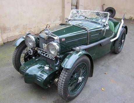 November Auction Round-Up 1933 MG J2/J4