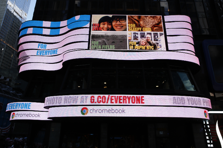 G.Co Hits Times Square By Letting You Put Your Pictures & Message In Times Square