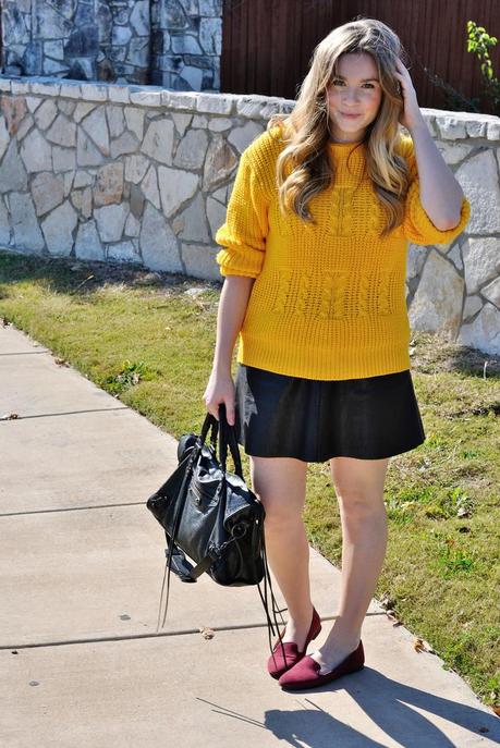 Yellow Knit