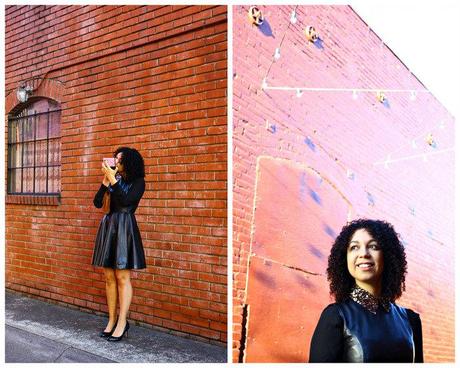 Leather Dress & Bejeweled Collars Leather Dress & Bejeweled Collars