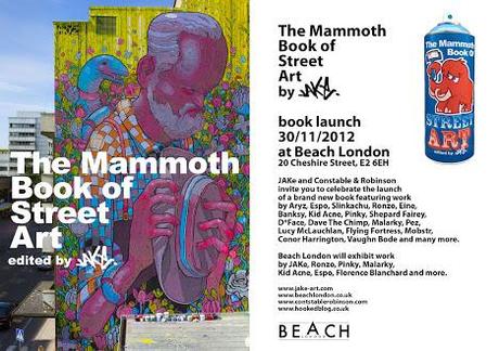 Mammoth Book of Street art Book Launch Mammoth Book of Street art Book Launch