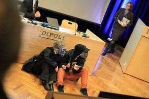 Activists interfere international mining conference in Finland