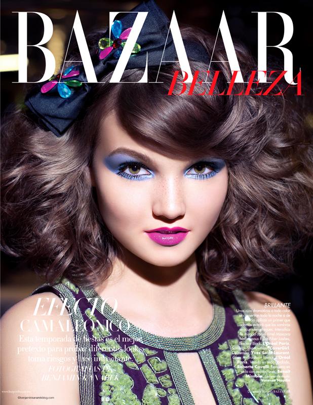Lidi Kotchetkova in Cameleon Effect by Benjamin Kanarek for Harpers BAZAAR en Espanol - 1 Lidi Kotchetkova in “Cameleon Effect” by Benjamin Kanarek for Harper’s BAZAAR