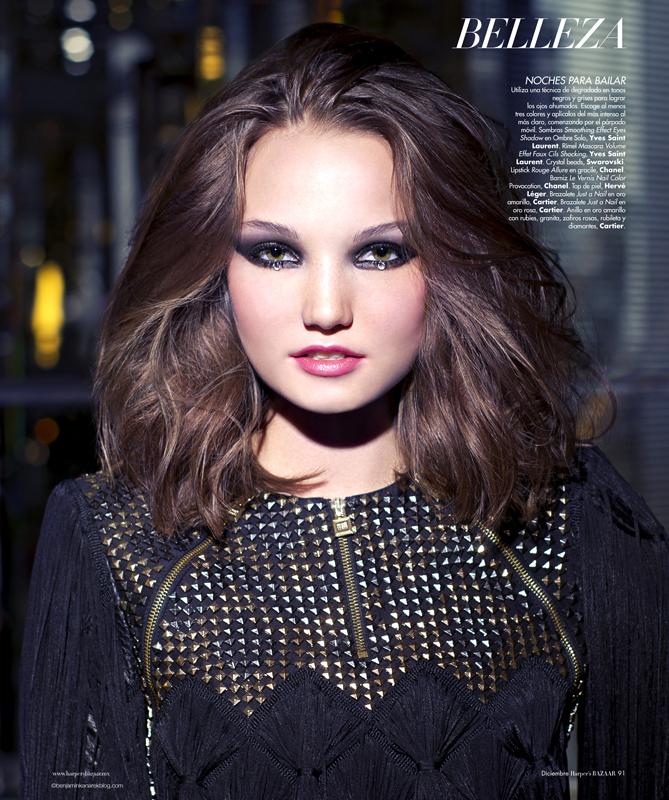Lidi Kotchetkova in Cameleon Effect by Benjamin Kanarek for Harpers BAZAAR en Espanol - 3 Lidi Kotchetkova in “Cameleon Effect” by Benjamin Kanarek for Harper’s BAZAAR