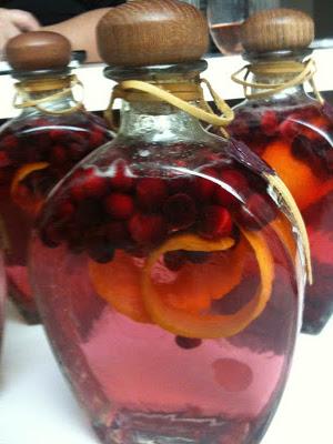 Make, Gift, and Drink: Cranberry-Vodka