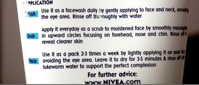 Review : Nivea Total Face Cleanup (4 in1 : Face Wash-Scrub-Face Mask-Spot Corrector) Nivea Total Face Cleanup