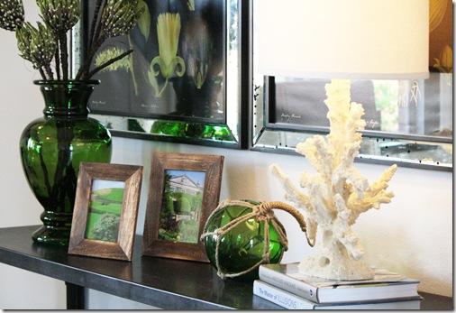 Emerald Green, Charm of home accessories in emerald green