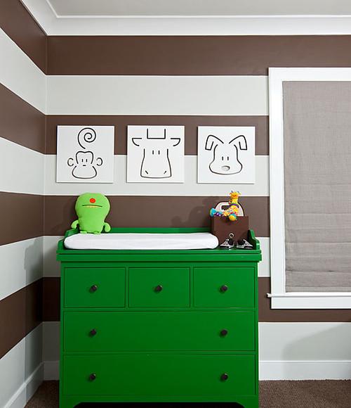 Emerald Green Emerald green chest of drawers