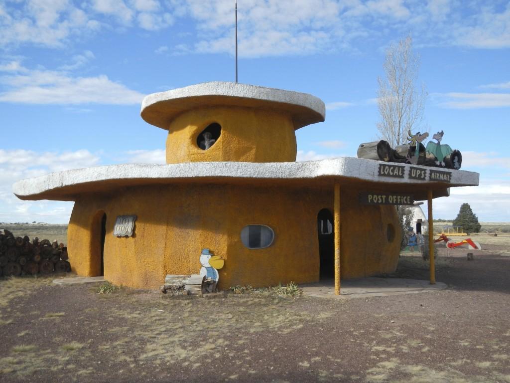 Detail of houses at Bedrock City Highway 180 Grand Canyon Detail of houses at Bedrock City Highway 180 Grand Canyon