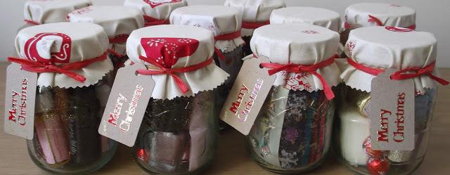 DIY Christmas Gift Jars