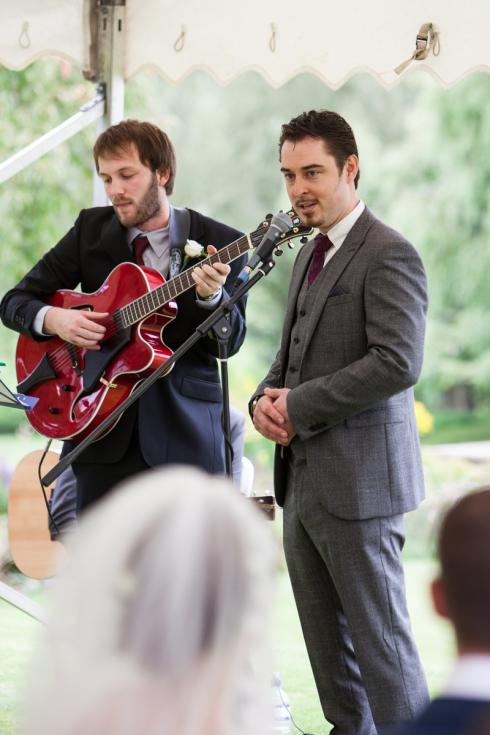 Real Wedding: A Juggling Officiant for a Gorgeous, Music-Filled Day